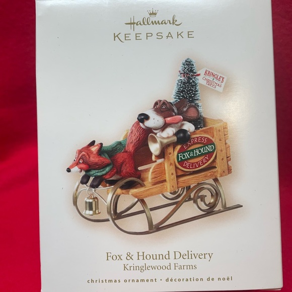 Fox & Hound Deliver Hallmark Ornament - Picture 11 of 12